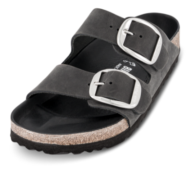 Birkenstock Arizona Big Buckle med Narrow Original fodseng Olilæder