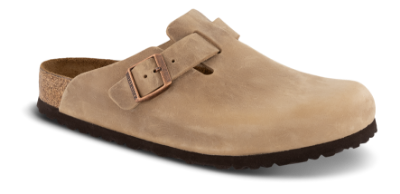 Birkenstock Boston med Regular Soft fotseng Oljeskinn Tabacco