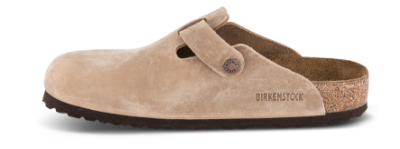 Birkenstock Boston med Regular Soft fodseng Oil-læder Tabacco