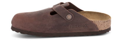 Birkenstock Boston med Narrow Soft fotseng Oljeskinn Habana