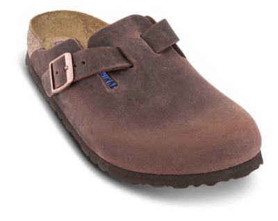 Birkenstock Boston med Narrow Soft fotseng Oljeskinn Habana