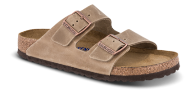 Birkenstock Arizona med blød fodseng Brun 552813 Narrow