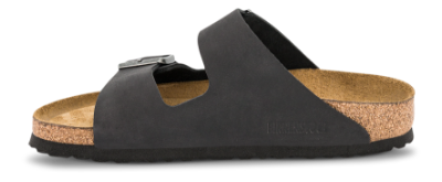 Birkenstock Arizona med blød fodseng Sort 752483