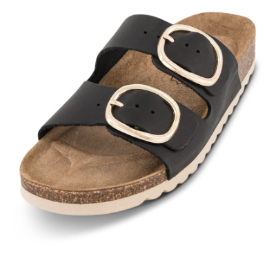 NOË Collection Damesandal Sort 4415101810