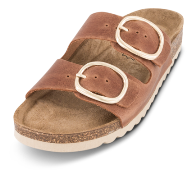 NOË Collection Damesandal Brun 4415101830