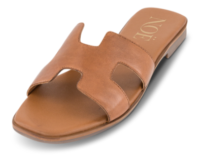 NOË Collection Damesandal Brun 4415102730
