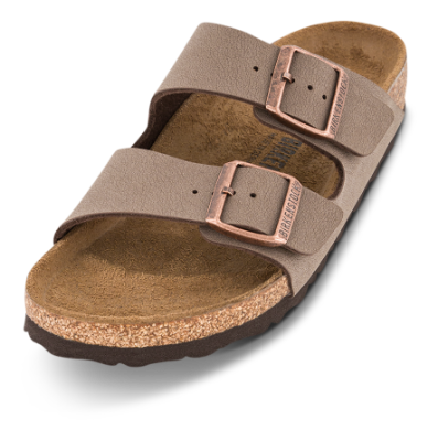 Birkenstock Arizona med Narrow Original fotseng Birko-Flor Mocca