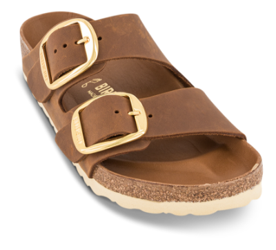 Birkenstock Arizona Big Buckle Original Sandal Regular Cognac 1011072