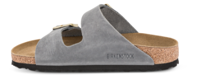 Birkenstock Arizona Original Sandal Narrow Basalt Grå 1029253