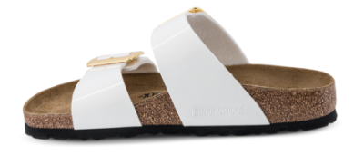 Birkenstock Sydney Cushion Buckle Original Sandal Narrow Hvit 1029438