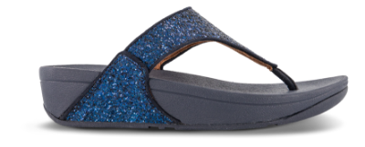fitflop Sandal Blå Glitter X03-399-LULU