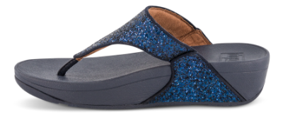 fitflop Sandal Blå Glitter X03-399-LULU