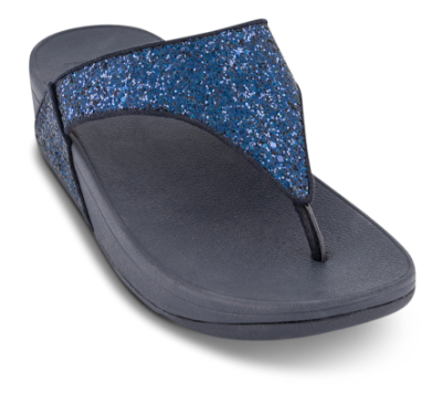 fitflop Sandal Blå Glitter X03-399-LULU