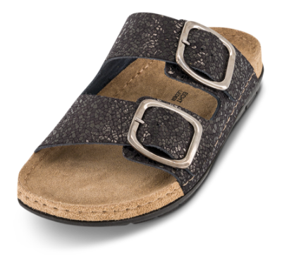 Rohde Damesandal Sort 5857