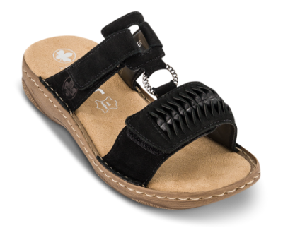Rieker Sandal Sort V2839-00