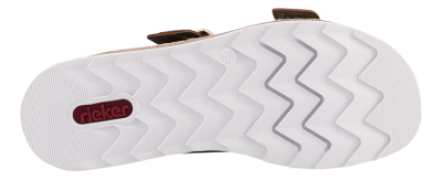 Rieker Damesandal Brun V7955-24