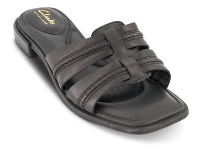 Clarks Damesandal Svart Ariany Mule