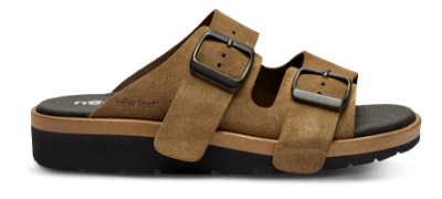 New Feet Damesandal Brun 221-33-1737