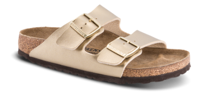 Birkenstock Arizona med Narrow Original fodseng Birko-Flor Guld