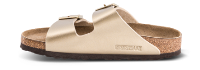 Birkenstock Arizona med Narrow Original fodseng Birko-Flor Guld
