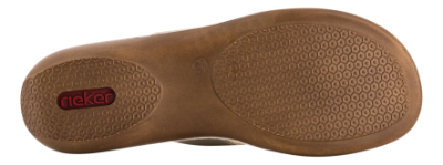 Rieker Damesandal Hvid 65957-90