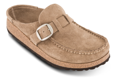 Birkenstock Buckley Original Clogs Narrow Gray Taupe 1019490
