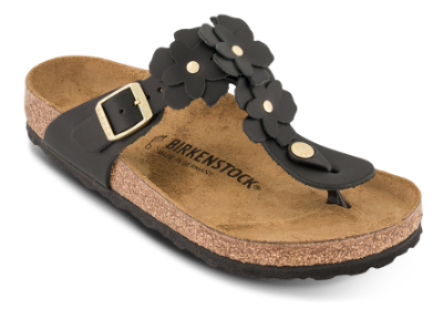 Birkenstock Gizeh Flower Original Sandal Regular Sort 1026693