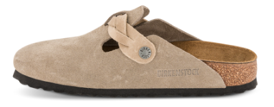 Birkenstock Boston Braided Original Clog Narrow Taupe 1026694