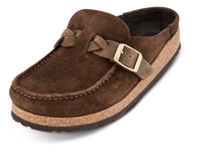 Birkenstock Buckley Braided Original Clog Narrow Carafe Brown 1031435
