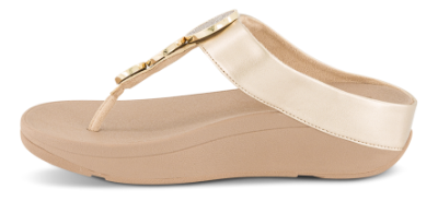 FitFlop Halo Bead-Circle Sandal Gull HJ1