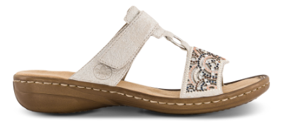 Rieker Sandal Hvid 608K2-40