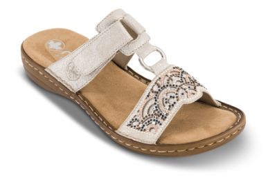 Rieker Sandal Hvid 608K2-40