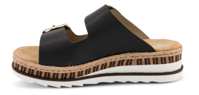 Rieker Sandal Svart V7955-00