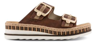 Rieker Platå-Sandal Brun V7955-24