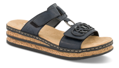 Rieker Damesandal Blå 62936-14