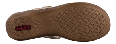 Rieker Damesandal Beige 659X6-90