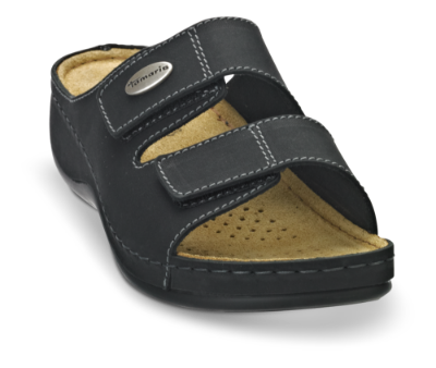 Tamaris dameslippers sort 1-1-27510