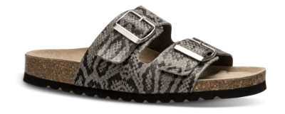 B&CO damesandal grå snake 4419100822