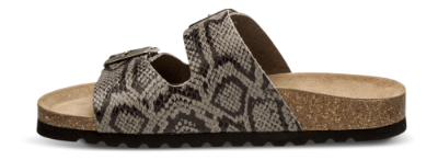 B&CO damesandal grå snake 4419100822