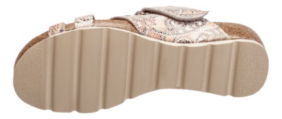 Nordic Softness damesandal rosa multi