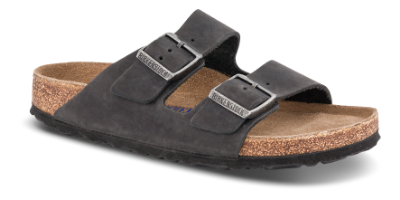 Birkenstock Arizona med blød fodseng Sort 752481