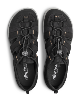 New Feet Herresandal Sort 251-19-1510