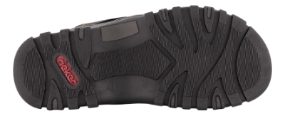Rieker Herresandal Sort 25053-00
