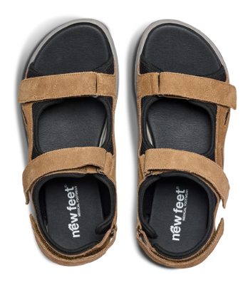 New Feet Sandal Brun 191-29-1733