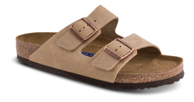 Birkenstock Arizona med blød fodseng Tabacco Brown 0552811