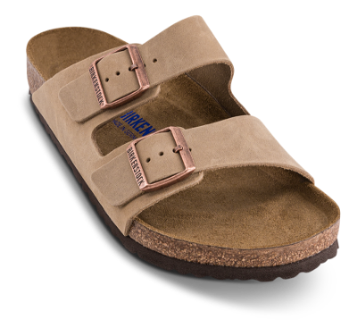 Birkenstock Arizona med blød fodseng Tabacco Brown 0552811