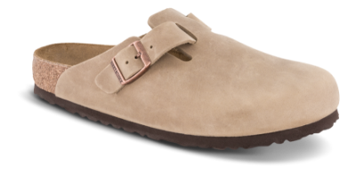 Birkenstock Boston med Regular Original fodseng Oil-læder Tabacco