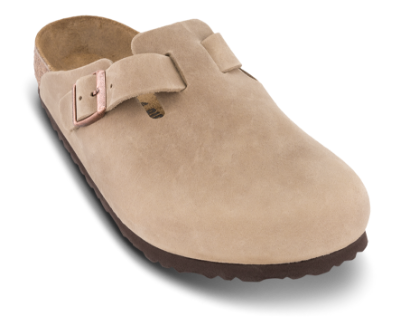 Birkenstock Boston med Regular Original fodseng Oil-læder Tabacco