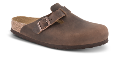 Birkenstock Boston med Regular Soft fodseng Oil-læder Habana