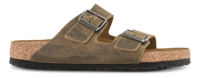 Birkenstock Arizona Soft Sandal Regular Faded Khaki Brun 1019313